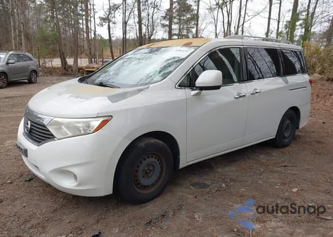 2012 Nissan Quest S from USA, damaged, VIN JN8AE2KP0C9032902